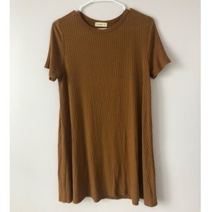 Mustard yellow dress